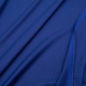 Merinowollgewebe S'130 Cashmere blau Hahnetritt fein