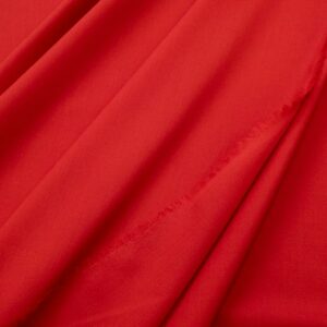 Wollgewebe Schurwolle-Elasthan rot