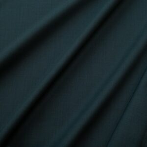 Wollgewebe Schurwolle Elasthan petrolgrün