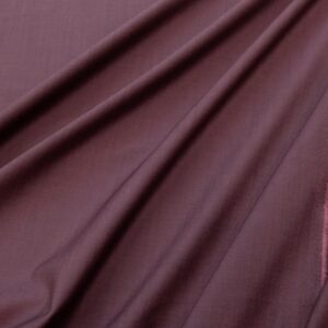 Wollgewebe Schurwolle Chambray dunkelpink-schwarz