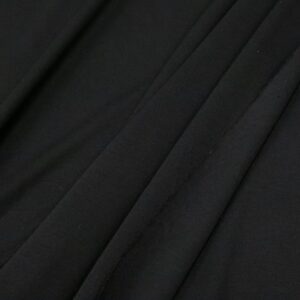 Modal Shirt Pikee Jersey schwarz