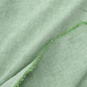 Leinen Formentera meliert grün-weiss