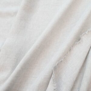 Leinen Formentera meliert hellgrau-weiss