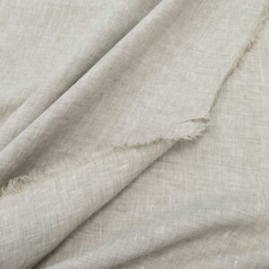 Leinen Formentera meliert taube-weiss