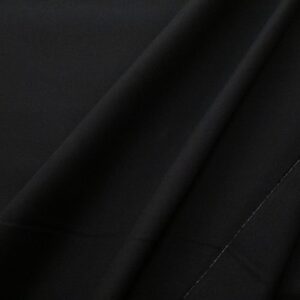 BW-Köper uni gefärbt schwarz