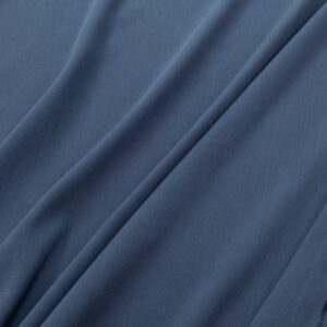 Baumwolle-Lyocell washed Look Ensign Blue