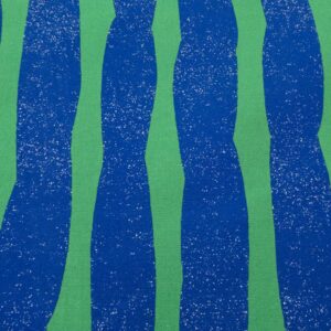 Echino Heavy Canvas - Sway grün/blau