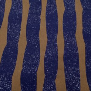 Echino Heavy Canvas - Sway braun/indigoblau