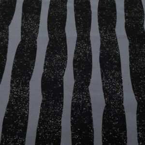 Echino Heavy Canvas - Sway schwarz-grau