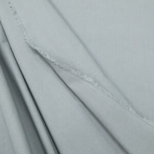 Popeline Stone Washed hellgrau