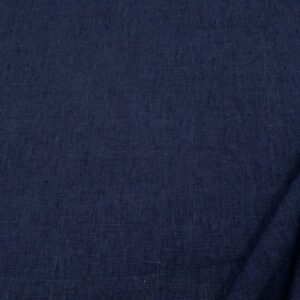 Leinengewebe Bicolor blau-braun