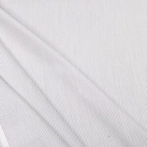 BW Jacquard Hemd Längsstreifen weiss-schwarz