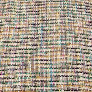 Chanel Tweed rosa-grün-grau-weiss