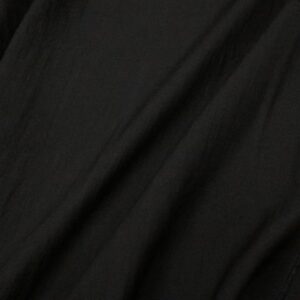 Viskose-PE light shiny schwarz