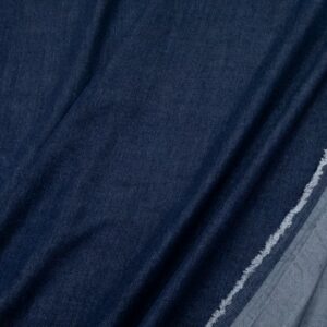 Denim Lyocell gewaschen marine