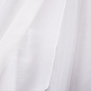 Seide Baumwolle superfein offwhite