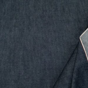 Jap Denim BW Selvedge blau mit Graustich meliert dünn & steif