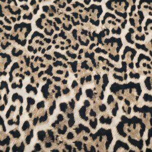 Baumwolle fein Leoprint