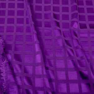 Viskosesatin Stretch Karo violett