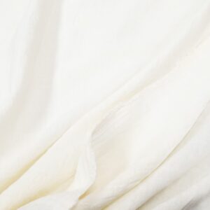 Leinen rau washed Look cremeweiss