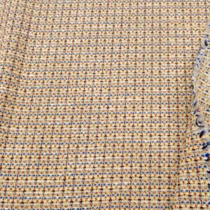 Jacquard Chanel apricot-blau-orange