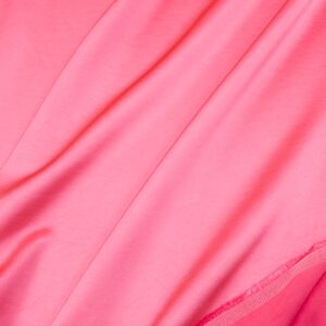 Viskosesatin schwer Barbiepink