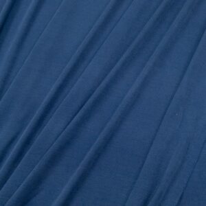 Viskose Rip Jersey Denimblau