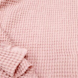 Leinen Wabenstruktur Rosa