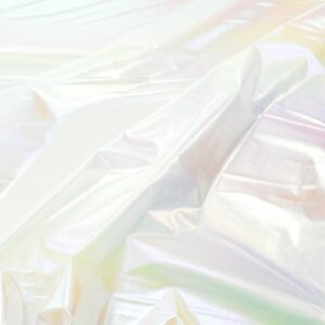 Metallic Folie weiss Hologrammfarbe