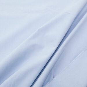 Baumwolle Popeline Papertouch stone washed himmelblau