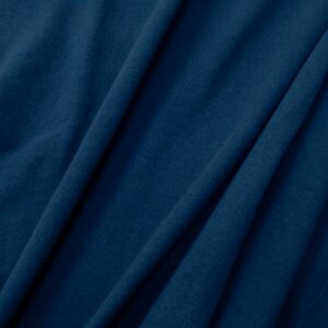 Baumwolle Single Jersey 250 Denimblau